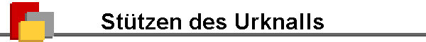 St�tzen des Urknalls
